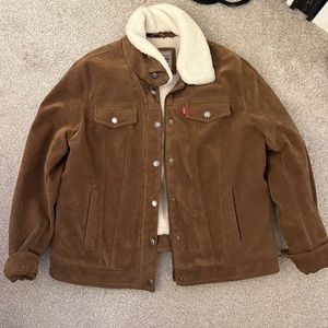 *Brand new*Levi's NWT Women's Faux Suede Sherpa size XL